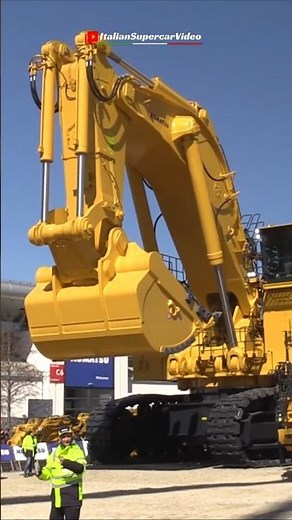 The Largest Excavator at Bauma 2025! Komatsu PC7000-11E #bauma2025 #shorts