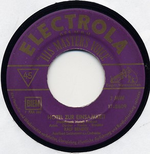 Ralf Bendix - Hotel Zur Einsamkeit (Heartbreak Hotel)