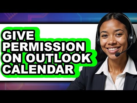 How to Give Permission on Outlook Calendar (only Way)