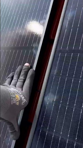 Solarmodule montieren #photovoltaikanlage ##solar #aluminium #pvanlage