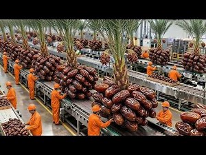 Inside a Modern Dates Processing Factory: From Palm Harvest to Dried Dates