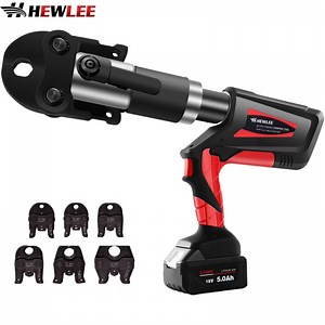 [Hot Item] Hewlee Hl-1550b U16, 50 Cordless Rechargeable Hydraulic Pipe Crimping Pliers Copper Pipe Pexpipe Crimping Tool