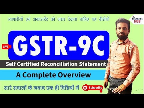 GSTR-9C Reconciliation Statement Filing Process | Complete overview of GSTR 9C Filing