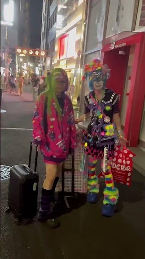 Harajuku Street Girls 👭✨ Colorful Tokyo Fashion Walk