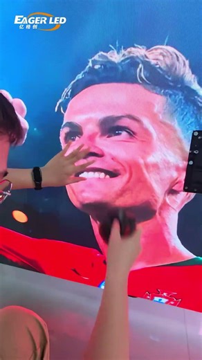 Come on, Ronaldo!#eagerled #ledscreen #leddisplay #ledboard