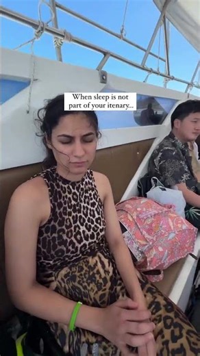 Our Itinerary Forgot One Thing… Sleep 😭