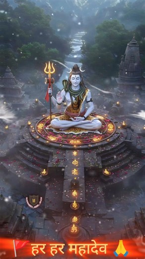 🙏🙏 हर हर महादेव 🙏#सबका कृपा बनाए रखो महाकाल #ai video #viral #terending #Reel
