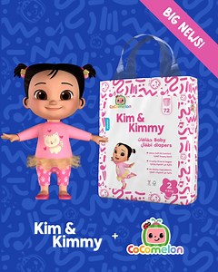 ⚡ BACK IN STOCK: Exclusive CoComelon diapers! Parents rave about zero leaks & rashes. Limited quantities - JJ's comfort won't last long! | Kim & Kimmy