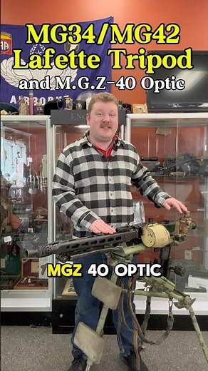 MG42 w/ Lafette Tripod and MGZ 40 Optic (M53)