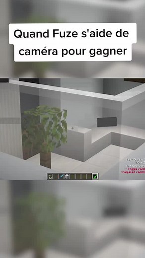 Quand Fuze s'aide de caméra pour gagner #fuze #fuzeiii #minecraft