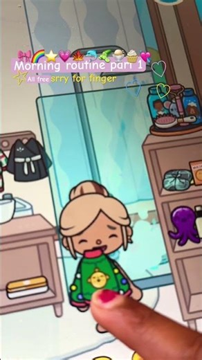 Morning routine part one 🎀