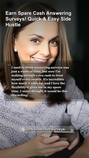 Make Quick Money Answering Surveys! Easy Side Hustle