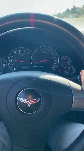Supercharged C6 corvette 0-100