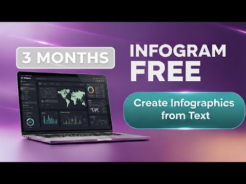 Infogram FREE for 3 Months (Official Method) | Create Infographics from Text
