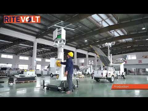 Your Partner in Custom Mobile Solar: Faster, Flexible, and Precise. #mobilesurveillance#solarlight