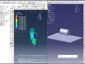 Impact Simulation in Abaqus | Step-by-Step Tutorial