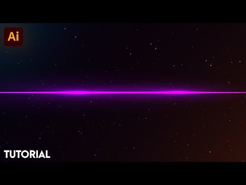 Glow Line Effect In Illustrator | Illustrator Tutorial