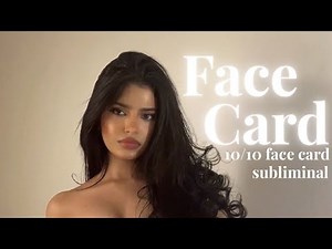 ✨ FACE CARD: UNLOCKED ✨𐙚⋆｡°✩ THE UNIVERSAL 10/10 SUBLIMINAL 💖 DREAM FACE + INSANE BEAUTY GLOW UP 🌷