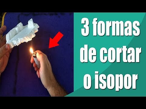 3 Formas de cortar o isopor perfeito para dioramas sem esfarelar.