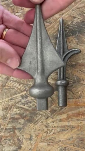 La technique cachée derrière chaque finiale en fer forgé #shorts #technique