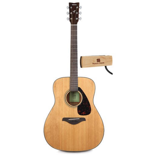 Yamaha FG800J Acoustic Guitar with Soundhole Pickup - Natural