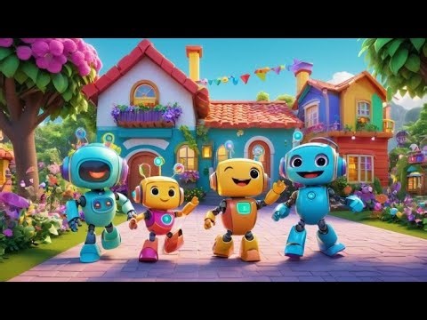 Little Robot Dance Party | Fun Learning Song for Kids