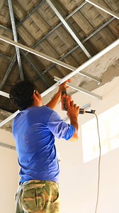 Amazing Skills And Methods To Build And Install The Best Plaster Ceiling | Creative Handmades Ideas Diy