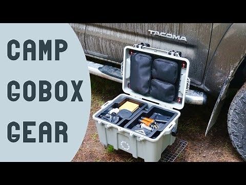 How I Pack My Camp Go-Box And Keep Gear Organized