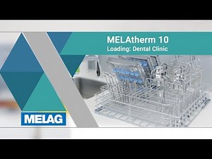Loading pattern washer-disinfector: Dental Instruments | MELAtherm 10 Tutorial