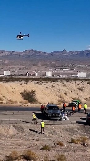 Off-Road Truck Racing in the Desert