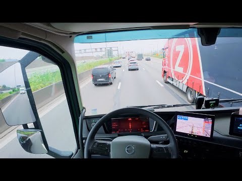 How Container Transport Works | 4K POV in a Volvo Truck Explained While Driving