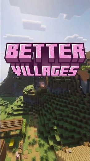 MODS para MINECRAFT - BETTER VILLAGES #minecraft #minecraftmods #mods