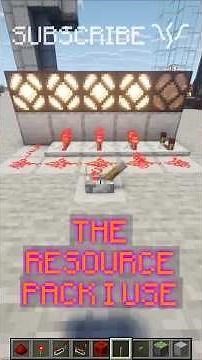 DETAILS with this REDSTONE RESOURCE PACK by ‪@RexxStone‬ | Redstone with PsiVolt #minecraft #redstone