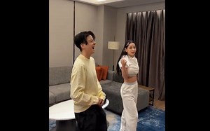 芝芙chipu——这次是噗噗VB教amber跳叮叮当当了