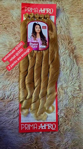 Prima Afro Pony Tail Blonde Hair Extensions Review