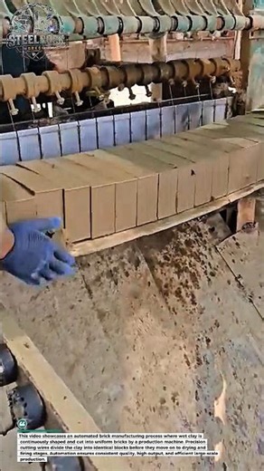 Inside a Brick Factory | Automated Clay Brick Production Process