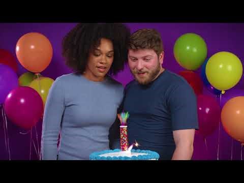 Celebrate with the Party Popper! Cake Topper!