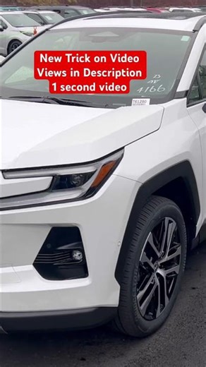 26 Rav4 Limited and Video Views 1 million #views #youtubeshorts