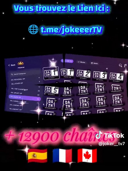 Xstream: Plus de 12900 chaînes IPTV en Espagne et France