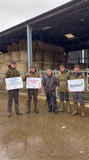 It’s #BackBritishFarmingDay 🚜🌾🐑 We’re proud to Back British Farming here at Moulton, and train the next generation of farmers! #Farm #Farmer #Agriculture #College | Moulton College