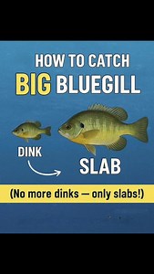 HOW TO CATCH BIG BLUEGILL No more dinks - only slabs! Fish Deeper...