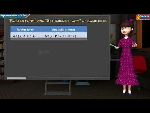 Representation of Sets