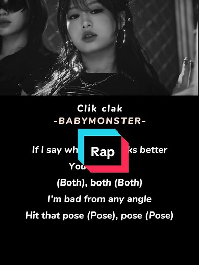 Clik Clak - Babymonster: Energetic Rap Performance