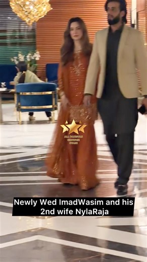 Newly Wed #madWasim and his 2nd wife #NylaRaja celebrate Eid with their in-laws