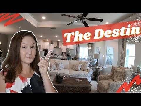 The Destin Floor Plan by DR Horton in Daphne Alabama