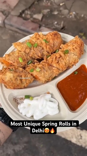 Crispy Spring Roll Recipe 😍 | Easy & Crunchy Spring Rolls at Home #shorts