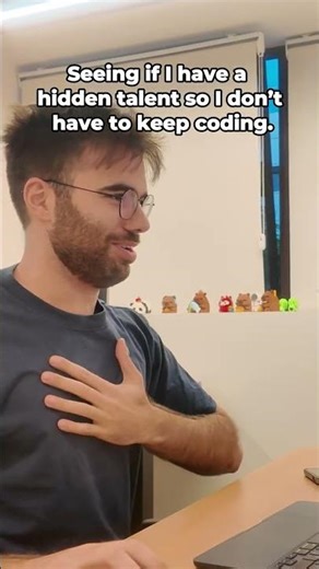 When coding is hard… but singing is harder 😭🎤