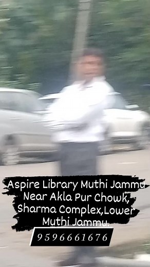 Aspire Library Muthi Jammu Overview Near aklapur Chowk,Sharma Complex,Lower Muthi Jammu . Book Your Slot @www.aspirelibrary.com Call now:- 7889586298,9596661676.. | The APNA INDIA
