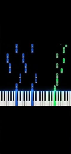 Glitter - Arwin | Refräng Piano #tiktok