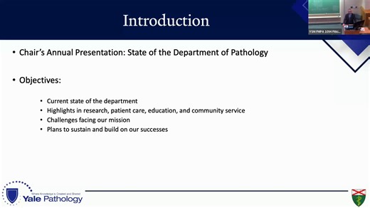 Pathology State of the Department - Nov. 13, 2025